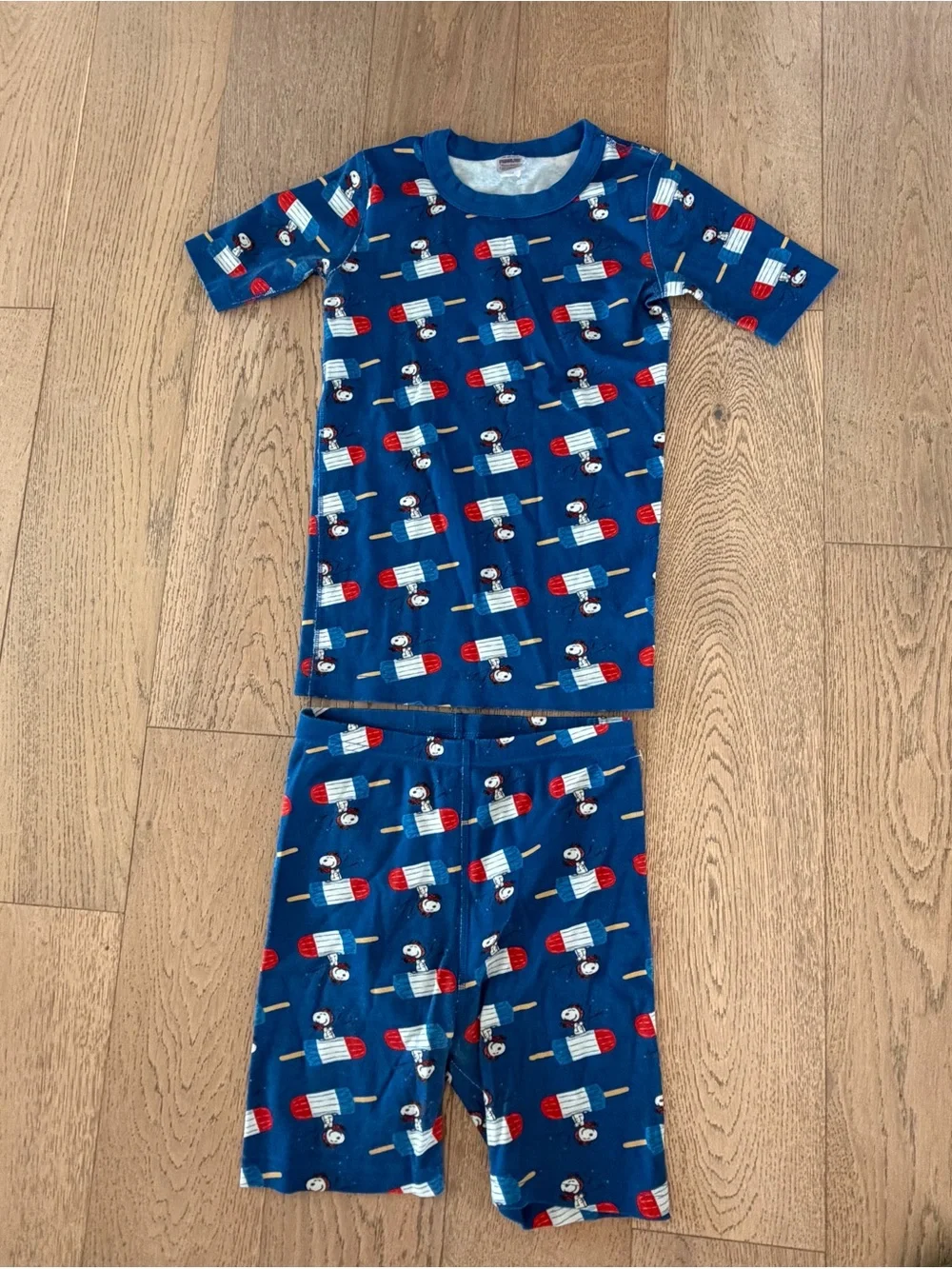 Hanna andersson Kids Blue Popsicle-Print Pajama Set